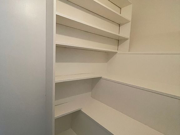 Walk-in kitchen pantry