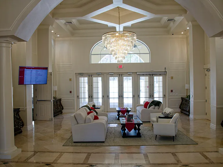 Main lobby seating area