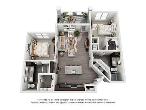 Floor plan Freedman