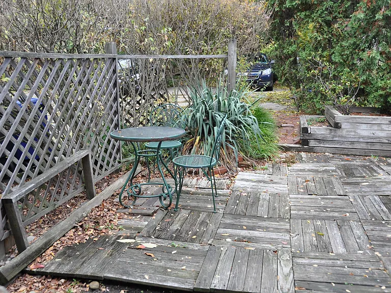Back patio