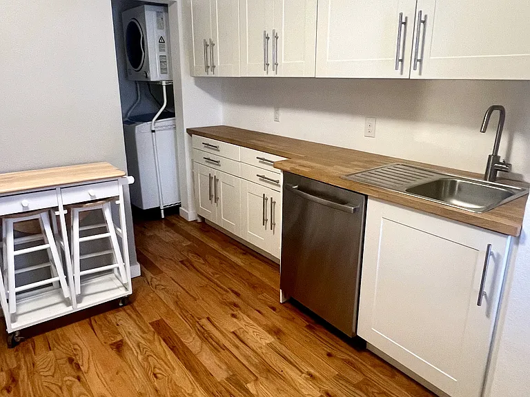 Kitchen with Laundry