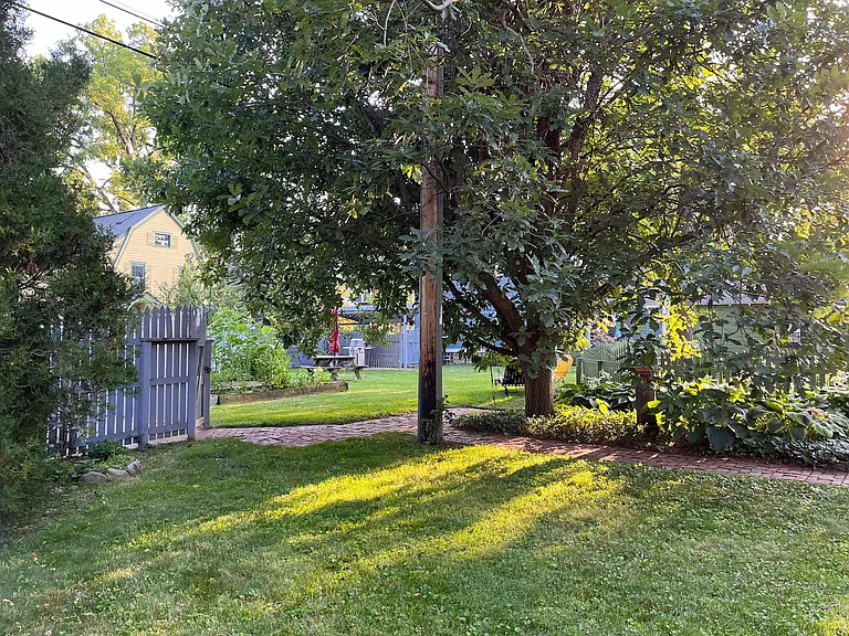spacious common green space for all residents of Rose Place Properties