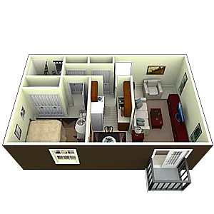 Floor plan The Pinewood