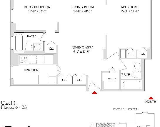 2nd image of 151 E 31st St APT 24H