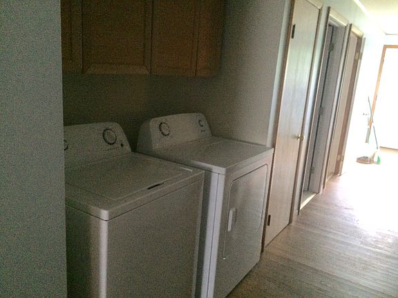 New washer and dryer