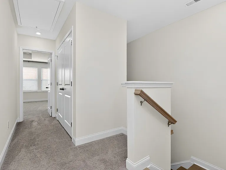 Upstairs hallway with nook area