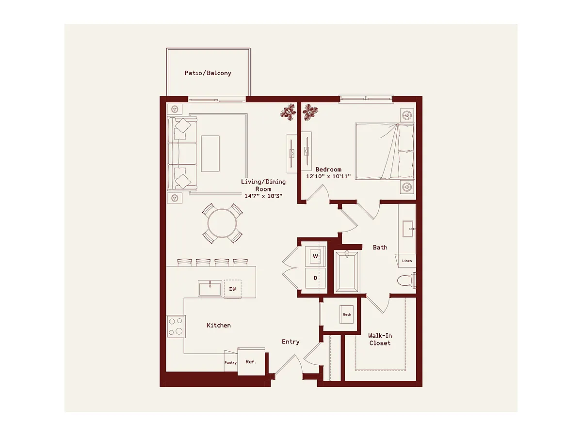 Floor plan Nelson