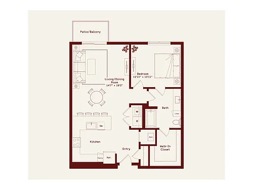 Floor plan Nelson