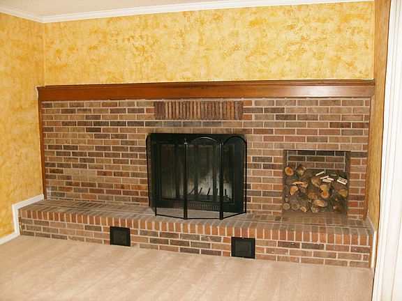 Wood Burning Fireplace