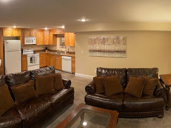 2nd panoramic view of kitchen and living room