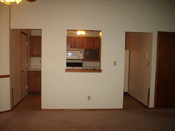 Kitchen opens to Living Room