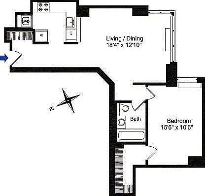 2nd image of 200 Riverside Blvd APT 14F