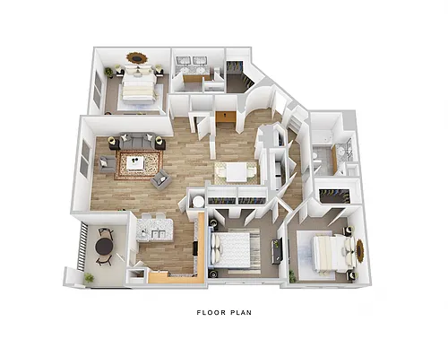 Floor plan C2D
