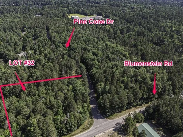 LOT 32 Pine Cone Dr, Woodruff, WI 54568