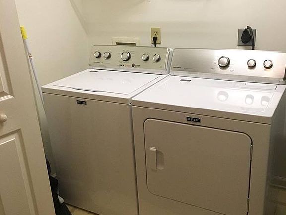 Washer and Dryer included in rent! 1year old
