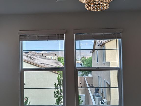 Enjoy a mountain view from the living room and kitchen