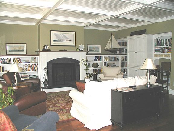 Custom Finishes and Gas Fireplace