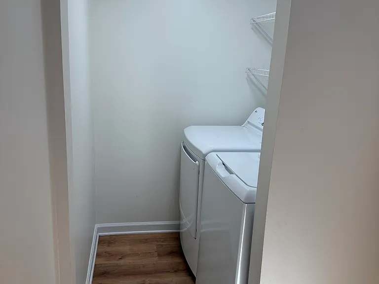 Washer and dryer included