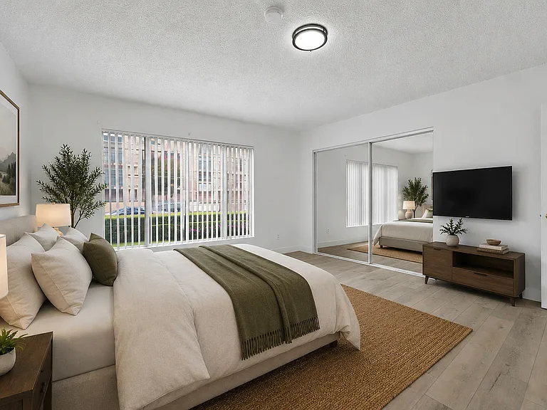 Apartment comes unfurnished.