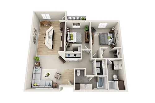 Floor plan B3
