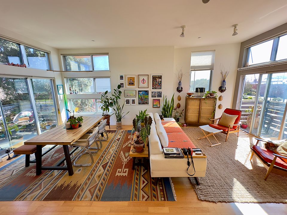 Living - dinning room and balconies