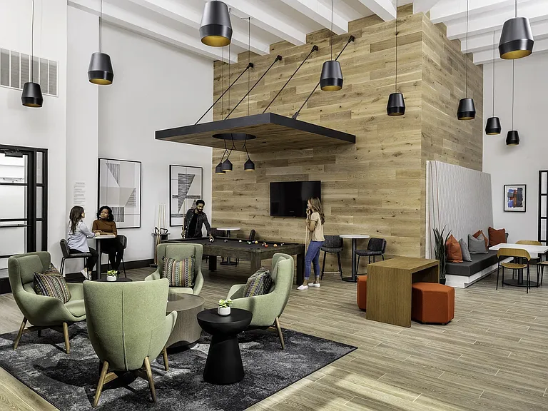 Challenge your friends to some leisurely competition with a game of billiards.