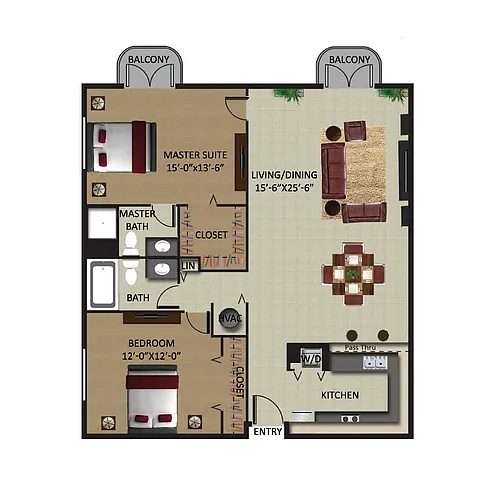 Floor plan Hibiscus 2/2