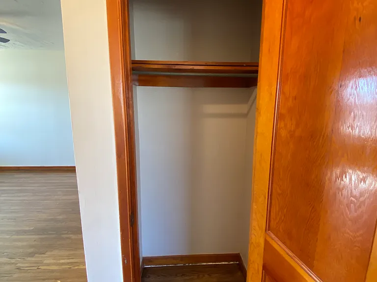 hall closet for extra storage