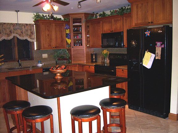 Kitchen with Granite Countertops