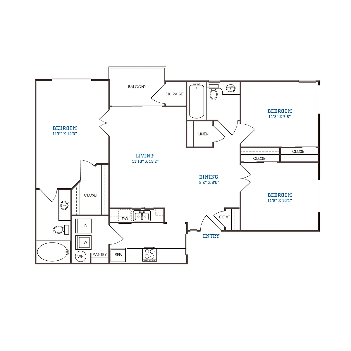 Floor plan C1 Classic