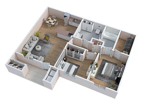 Floor plan Del Mar