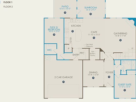 Wingate Floor Plan, Quick Move-in Home, Floor 1