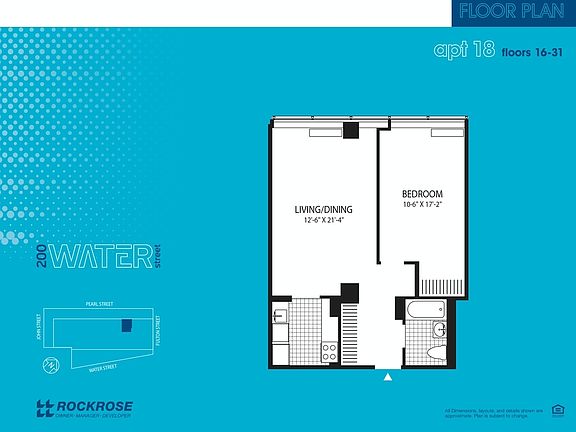2nd image of 200 Water St APT 2118