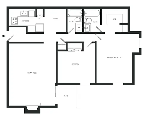 Floor plan Bradford