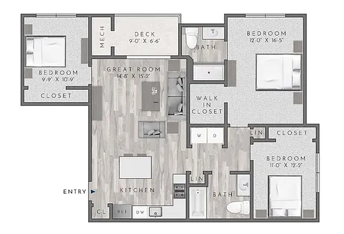 Floor plan Vale