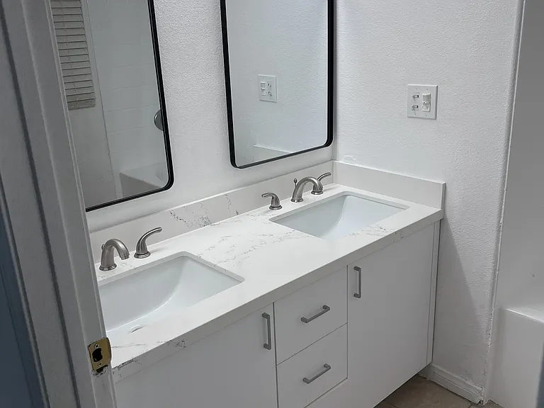 Master bathroom remodeled