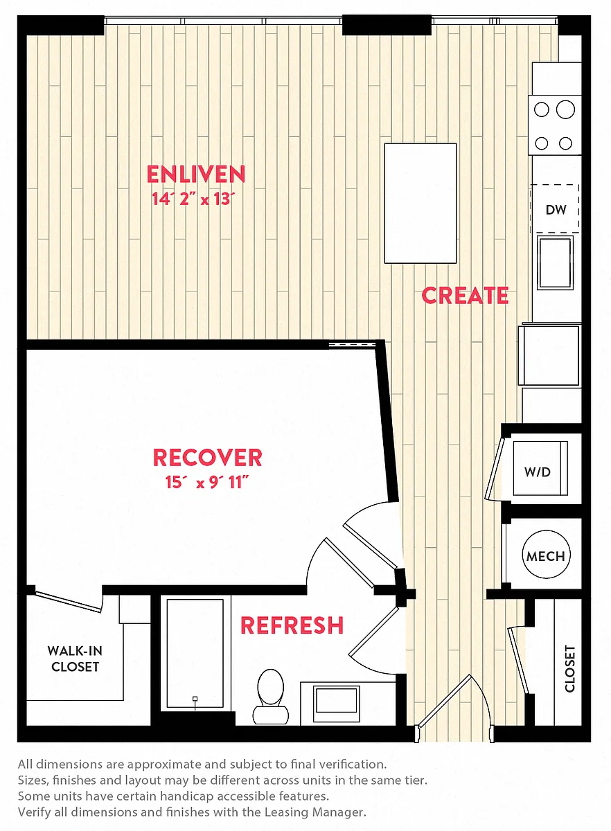 Floor plan A07A