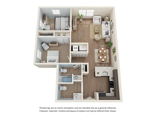 Floor plan The Brunswick
