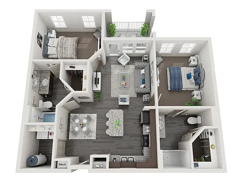 Floor plan B1