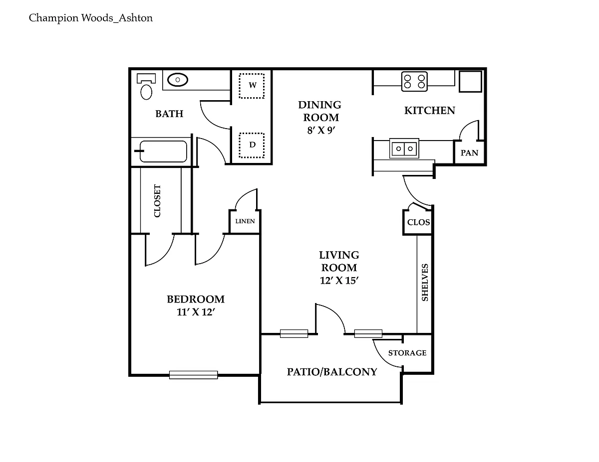 Floor plan Ashton-Essential Housing