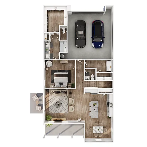 Floor plan 4B