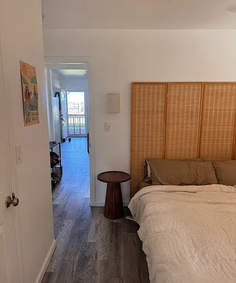View of entrance from bedroom