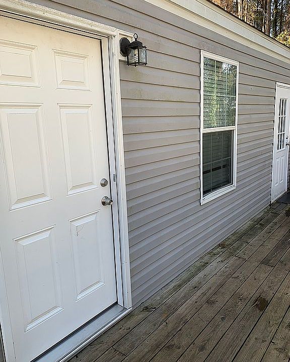 Front and back doors