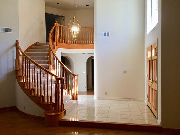 Entry Foyer and Elegant Stairway