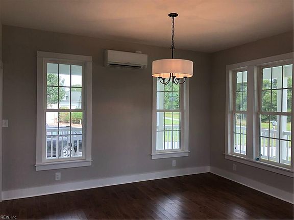 Dining room. Mitsubishi ductless mini-split HVAC, extremely energy-efficient.