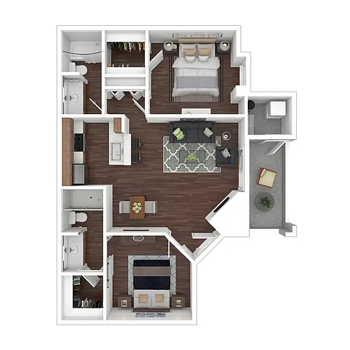 Floor plan Sunrise