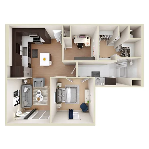 Floor plan A5 + DEN