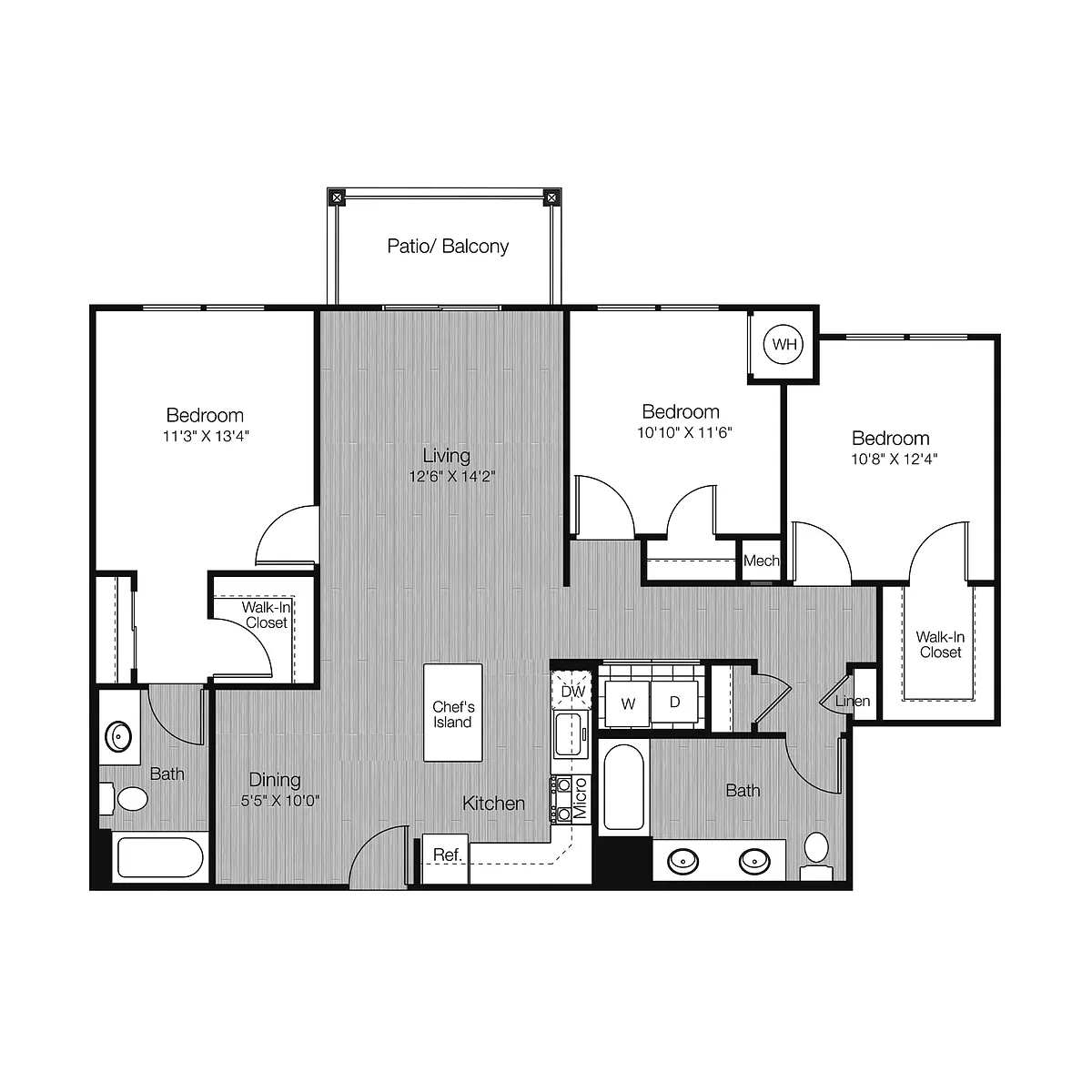 Floor plan 3A2