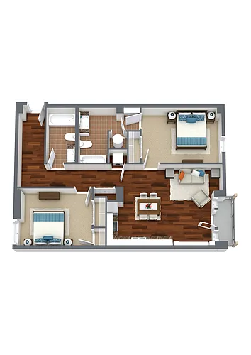 Floor plan E Plan