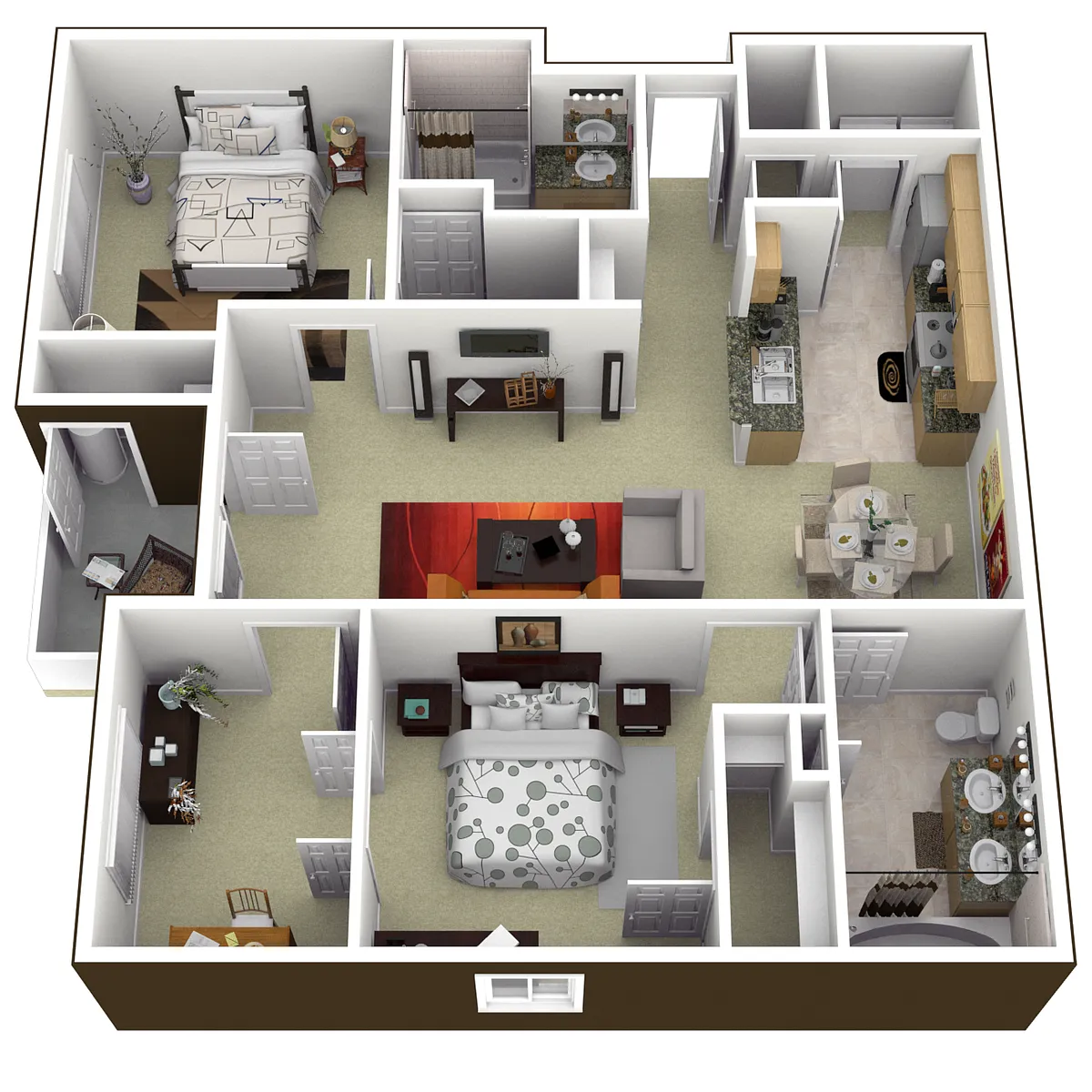 Floor plan The Gloucester